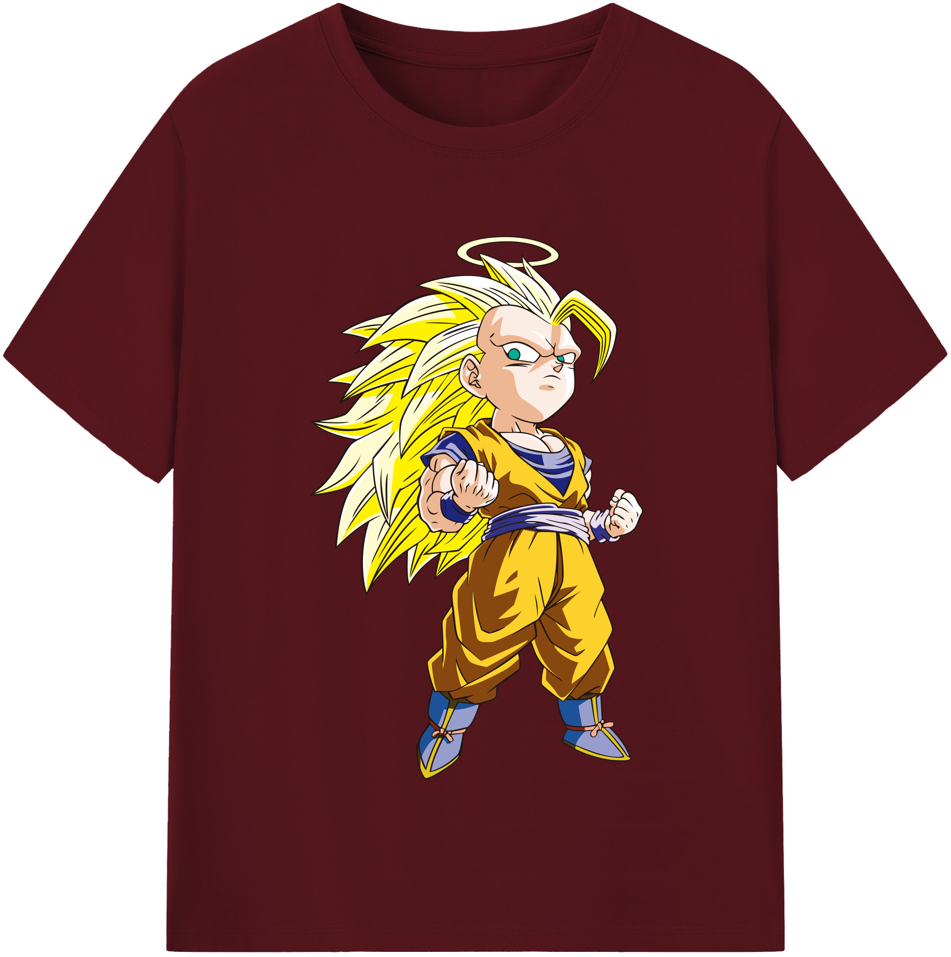（画像用） ドラゴンボール 孫悟空（そん ごくう）Son Goku カカロット DRAGON BALL Kakarotto 綿100％半袖Tシャツ（フロントプリント）